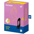 Candy Cane Fingervibrator Schwarz von Satisfyer Vibrator