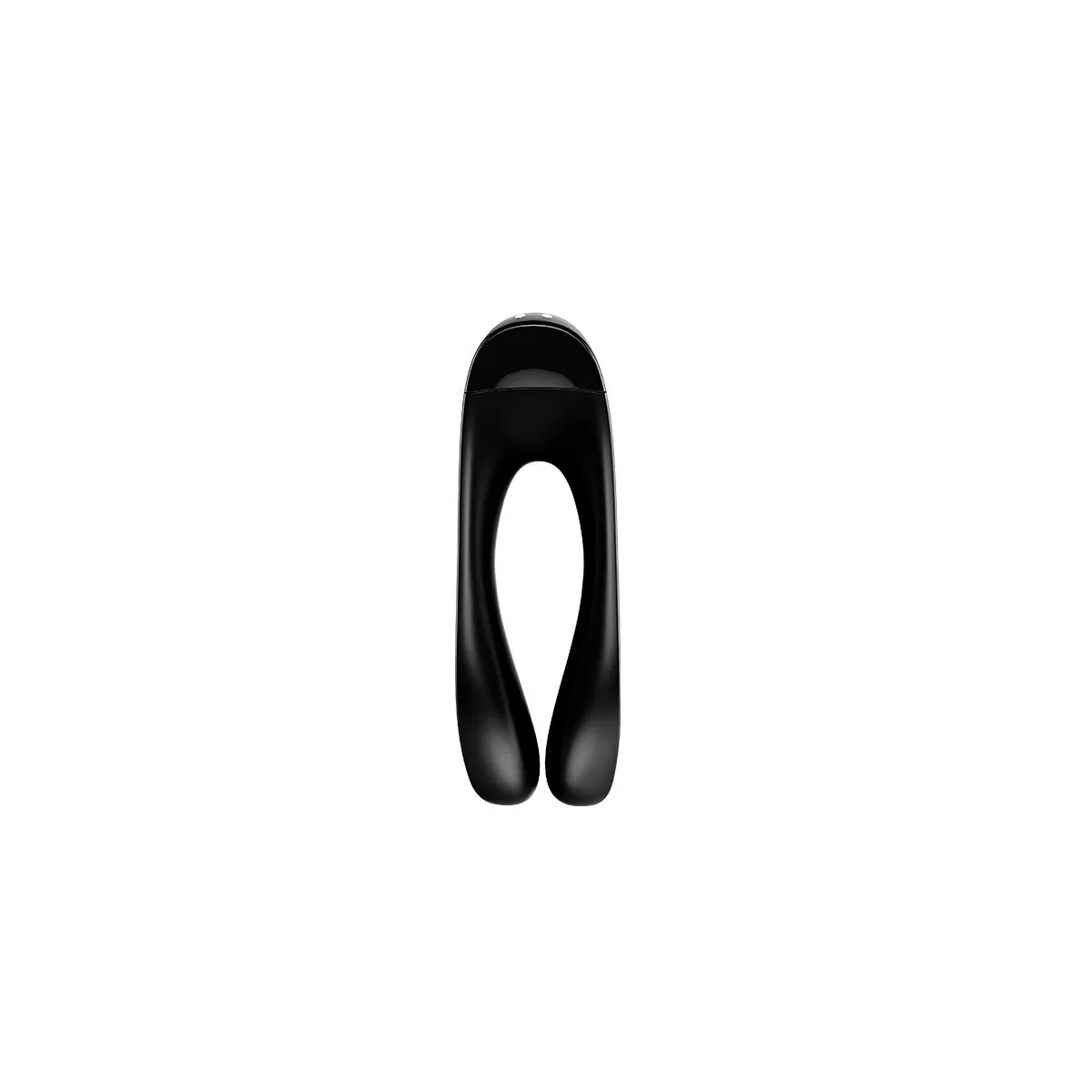 Candy Cane Fingervibrator Schwarz von Satisfyer Vibrator | Fesselliebe.de