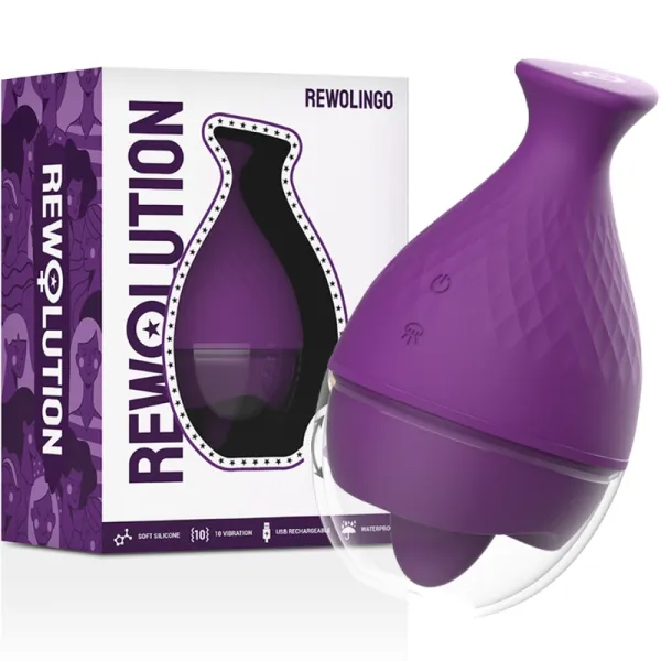 Rewolingo Vibrator mit Zunge von Rewolution | Fesselliebe.de