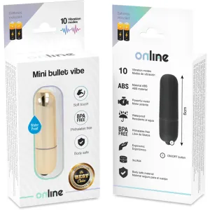Mini Goldene Vibrationskugel von Online