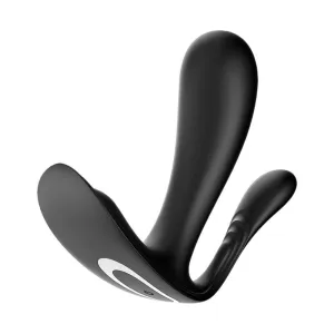 Top Secret + Vibrator Schwarz von Satisfyer Vibrator | Fesselliebe.de