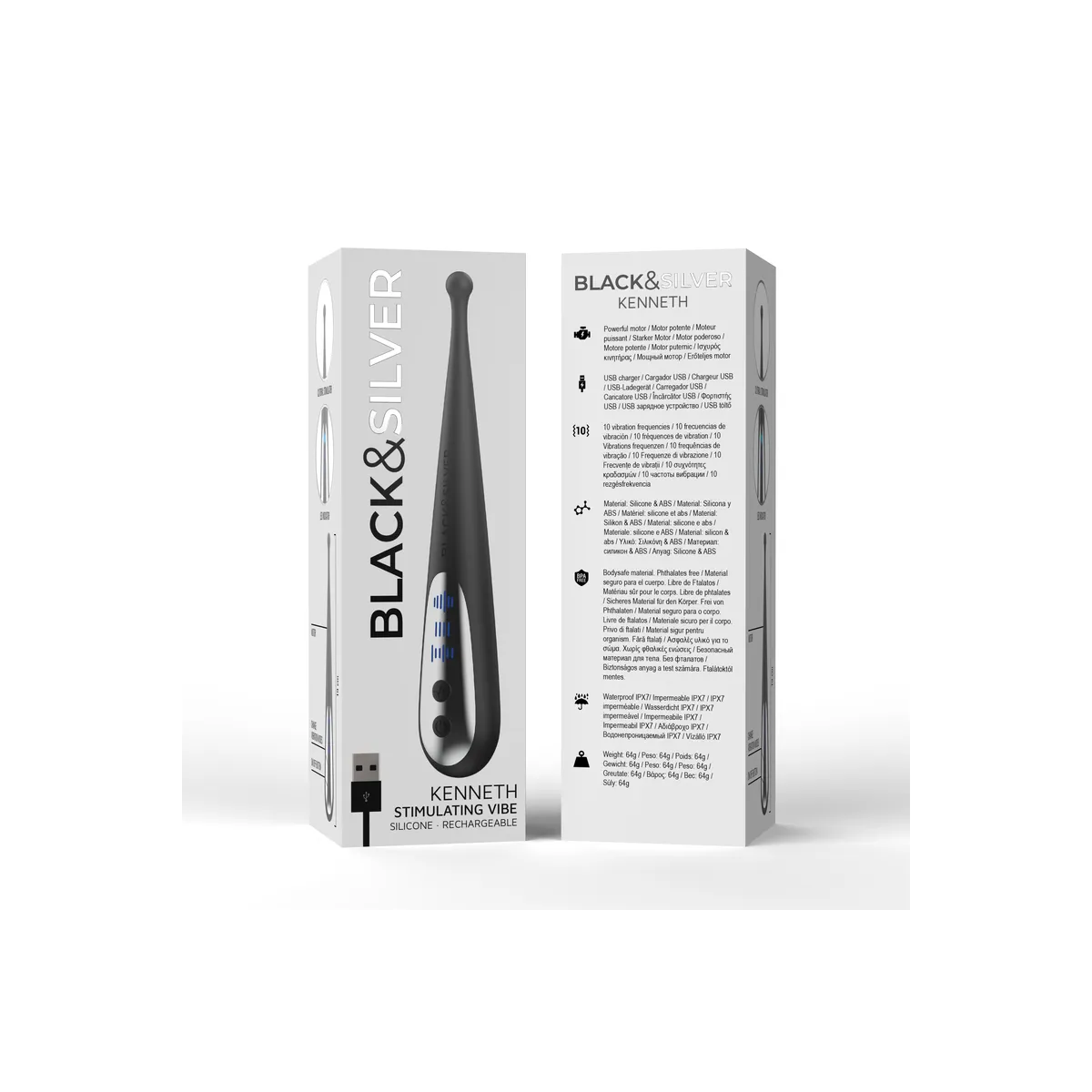 Kenneth Stimulierende Vibe von Black&Silver | Fesselliebe.de