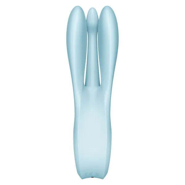 Threesome 1 Vibrator Blau von Satisfyer Vibrator | Fesselliebe.de