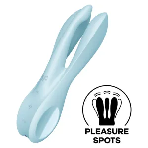 Threesome 1 Vibrator Blau von Satisfyer Vibrator