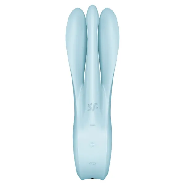 Threesome 1 Vibrator Blau von Satisfyer Vibrator | Fesselliebe.de