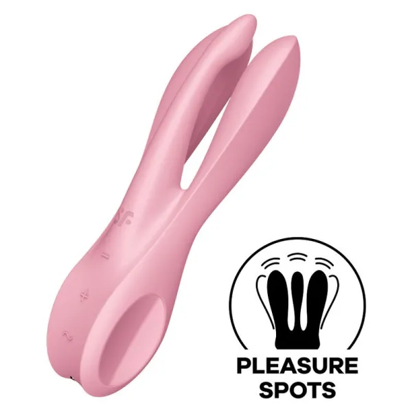 Threesome 1 Vibrator Rosa von Satisfyer Vibrator | Fesselliebe.de