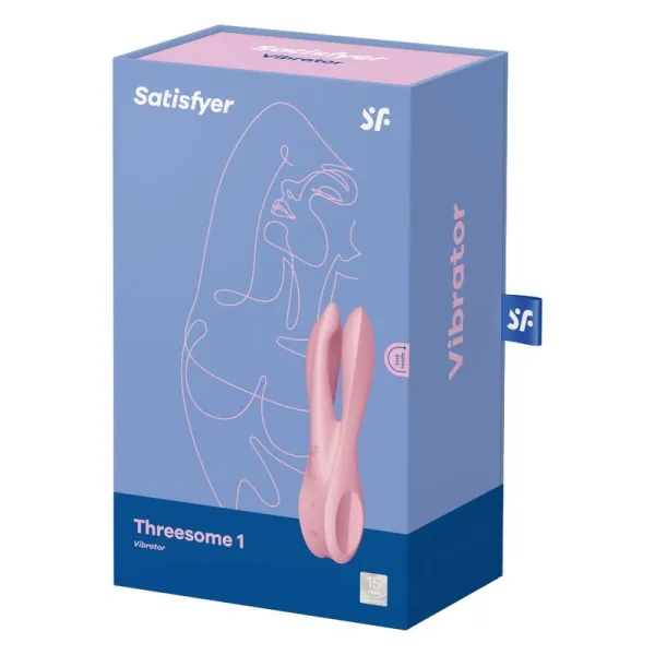 Threesome 1 Vibrator Rosa von Satisfyer Vibrator | Fesselliebe.de