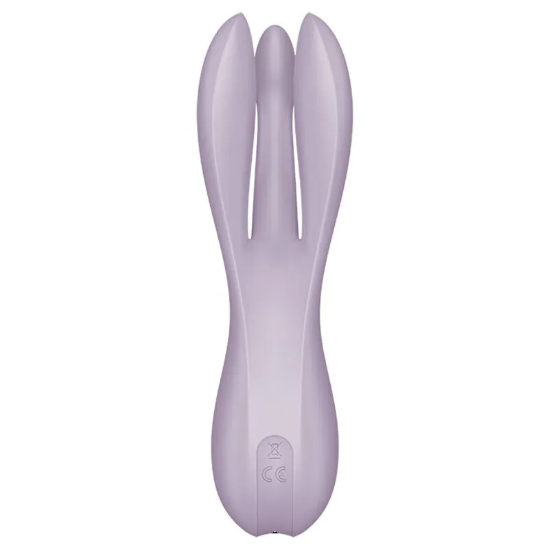 Threesome 2 Vibrator Violett von Satisfyer Vibrator | Fesselliebe.de