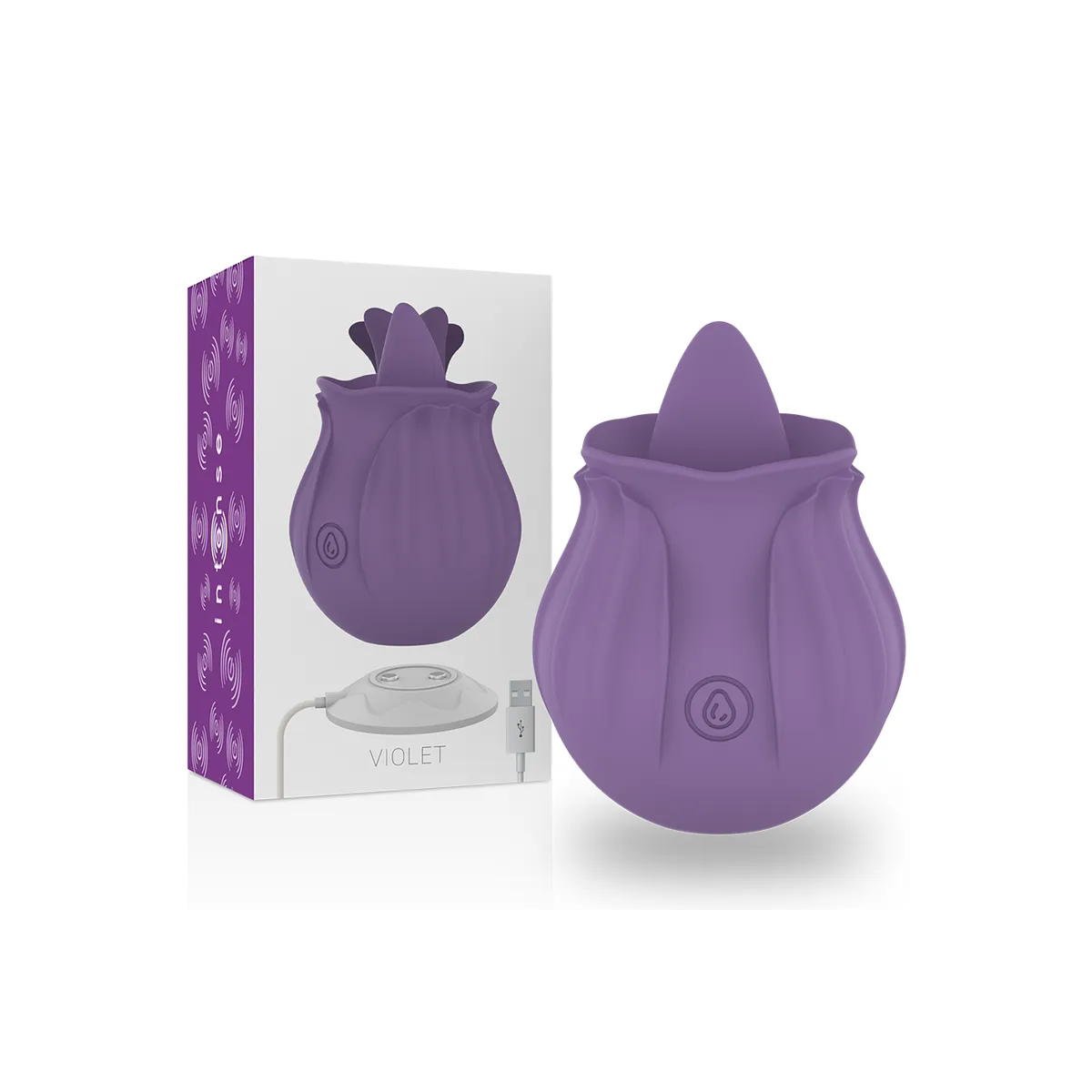 Violett Cl Toris Stimulator 10 Vibrationen Flieder von Intense Fun | Fesselliebe.de