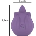 Violett Cl Toris Stimulator 10 Vibrationen Flieder von Intense Fun