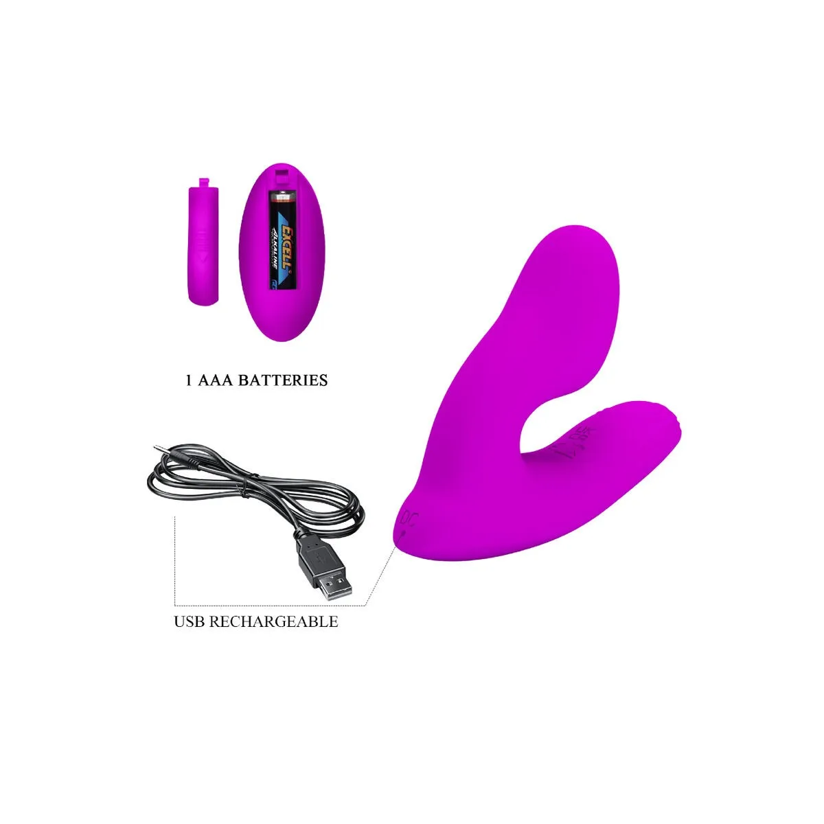 Melvin Klitorismassager mit Fernbedienung von Pretty Love | Fesselliebe.de