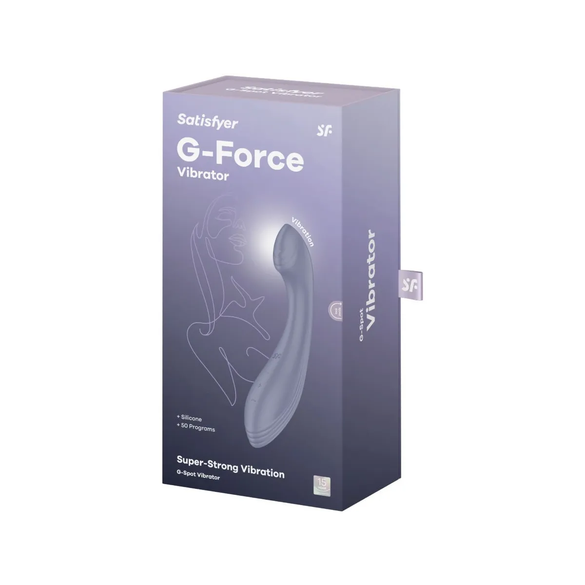 G-Force Vibrator Stimulator G-Spot Violett von Satisfyer Vibrator | Fesselliebe.de