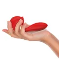 Selena Stimulator Vibrieren + Klappen Rot von Mia