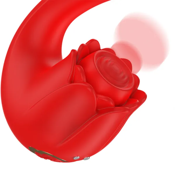 Selena Stimulator Vibrieren + Klappen Rot von Mia | Fesselliebe.de