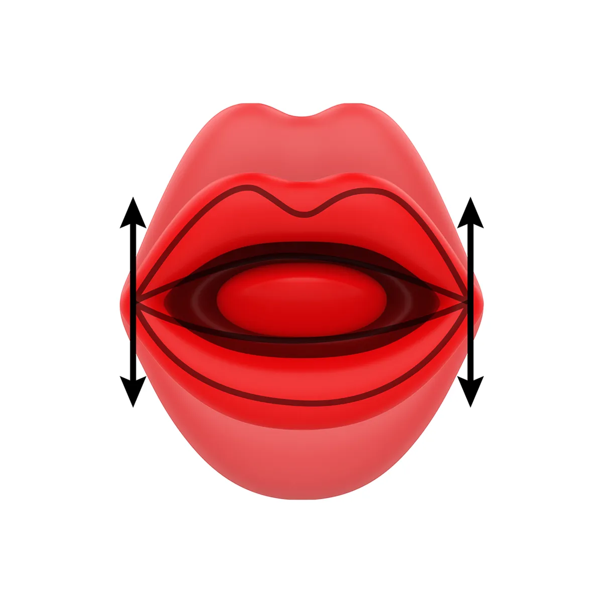 Siena Dreifaches Vergnügen Vibrieren + Beissen von Mia | Fesselliebe.de