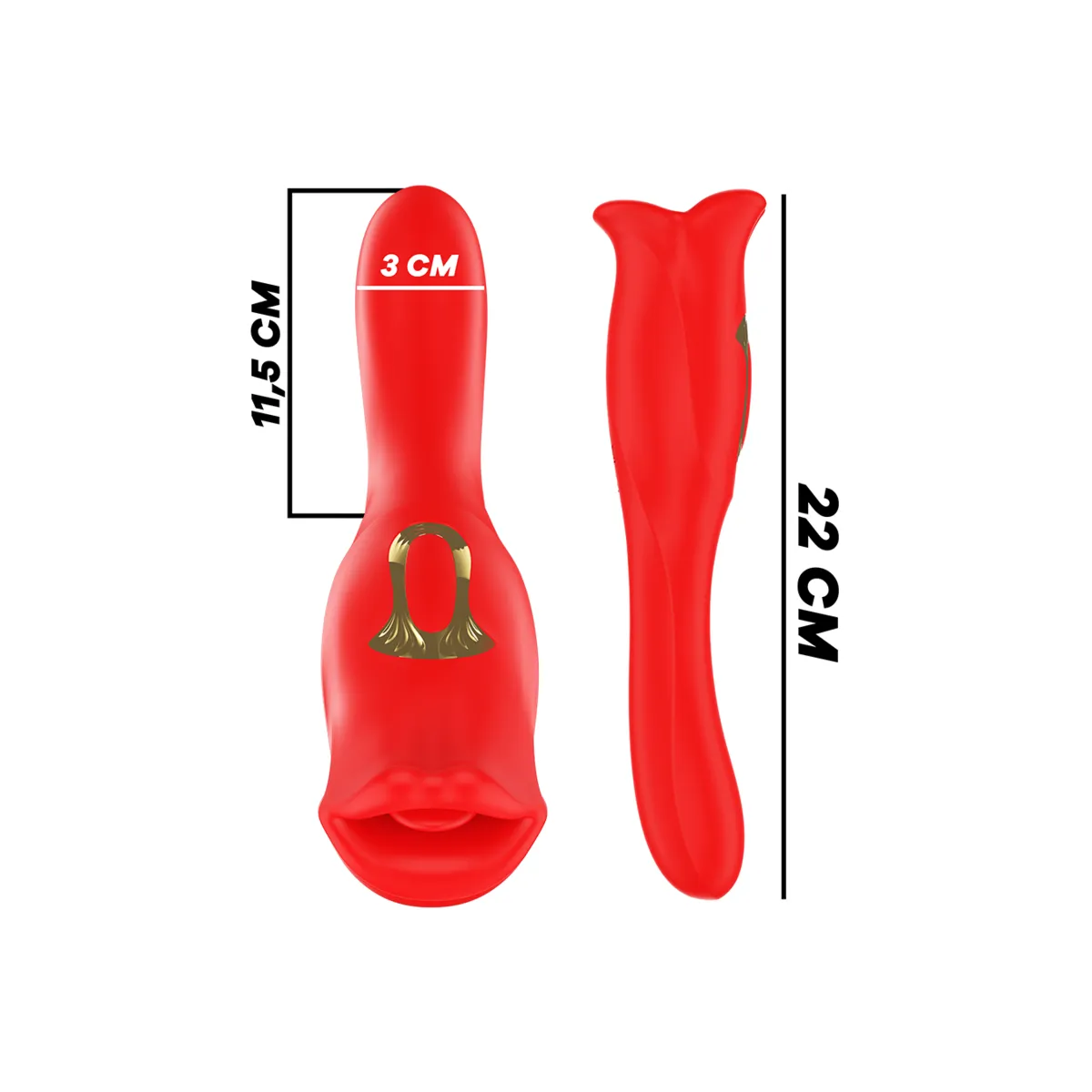 Siena Dreifaches Vergnügen Vibrieren + Beissen von Mia | Fesselliebe.de