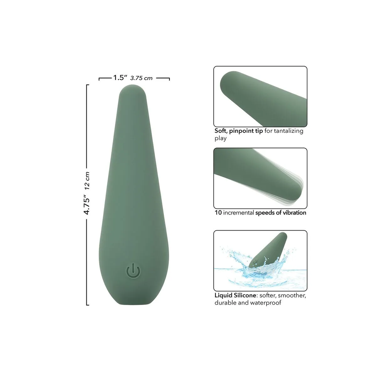 Mod Chic Stimulator Grün von Calexotics | Fesselliebe.de