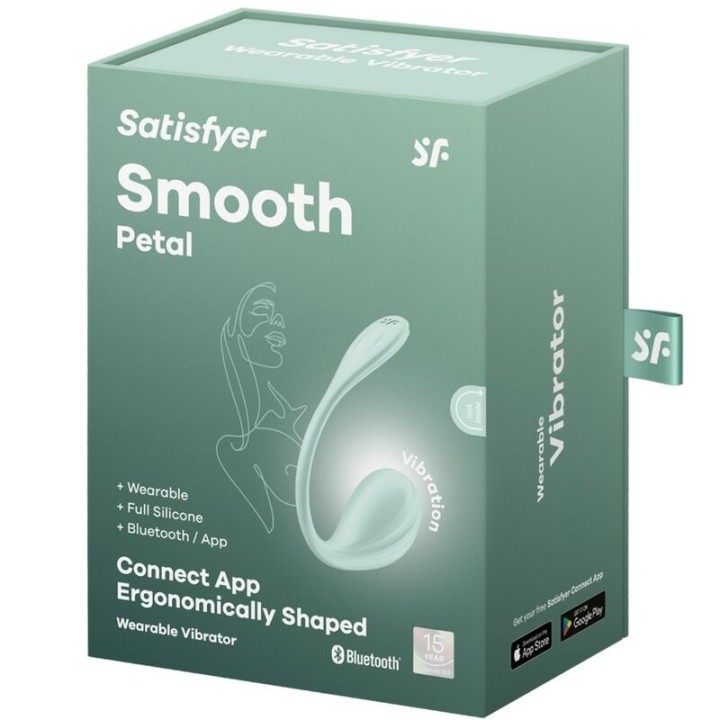Smooth Petal G-Point Stimulator Wassergrün Kostenlose App von Satisfyer Partner | Fesselliebe.de