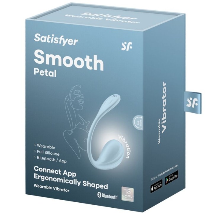 Smooth Petal G-Point Stimulator Himmelblau Kostenlose App von Satisfyer Partner | Fesselliebe.de