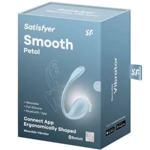 Smooth Petal G-Point Stimulator Himmelblau Kostenlose App von Satisfyer Partner