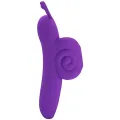 Snail Leistungsstarker Lila Fingerstimulator von Pretty Love