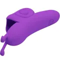 Snail Leistungsstarker Lila Fingerstimulator von Pretty Love