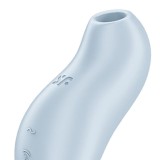 Pocket Pro 1 Klitoris-Stimulator Hellblau von Satisfyer Air Pulse | Fesselliebe.de