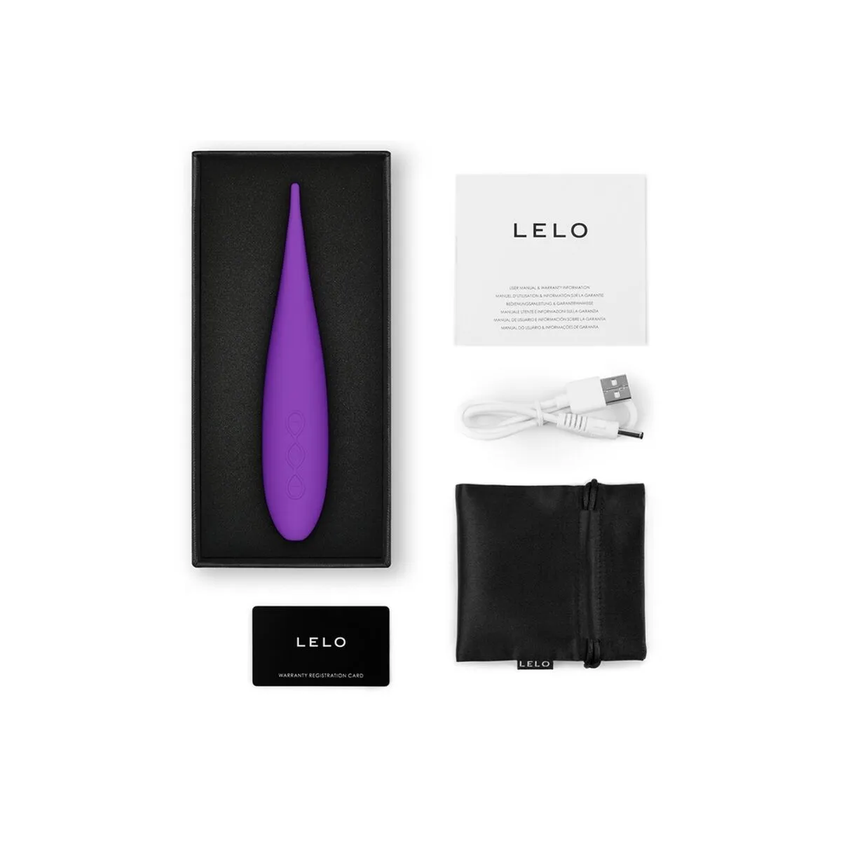 Dot Travel Klitoris-Stimulator Lila von Lelo | Fesselliebe.de