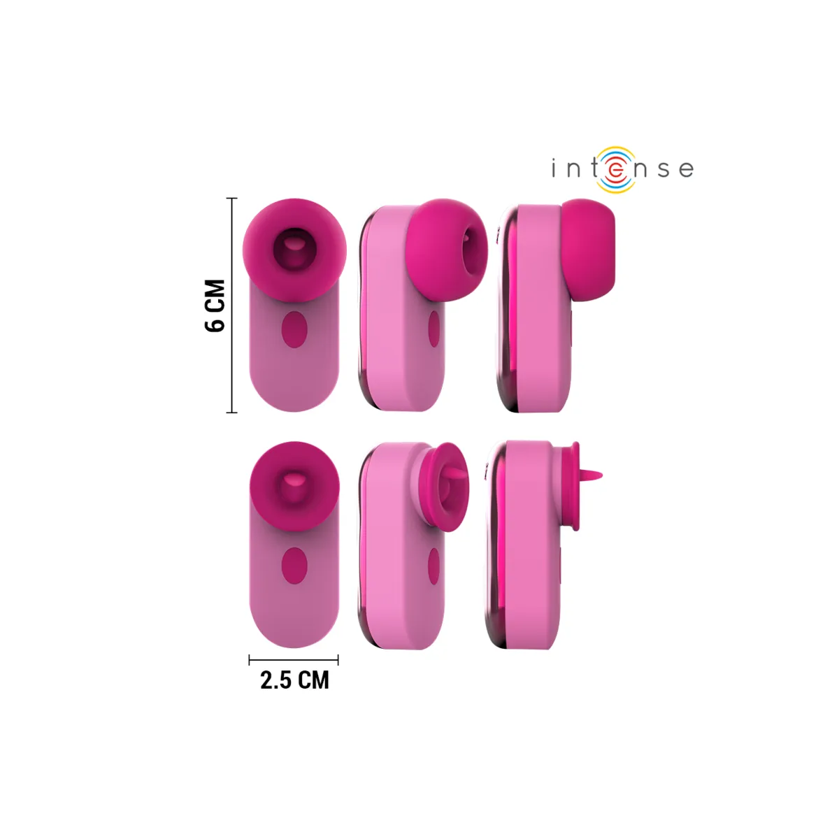 Sabrina Clit Stimulator Rosa von Intense Fun | Fesselliebe.de