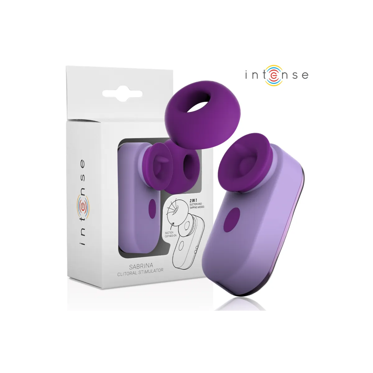 Sabrina Clit Stimulator Lila von Intense Fun | Fesselliebe.de