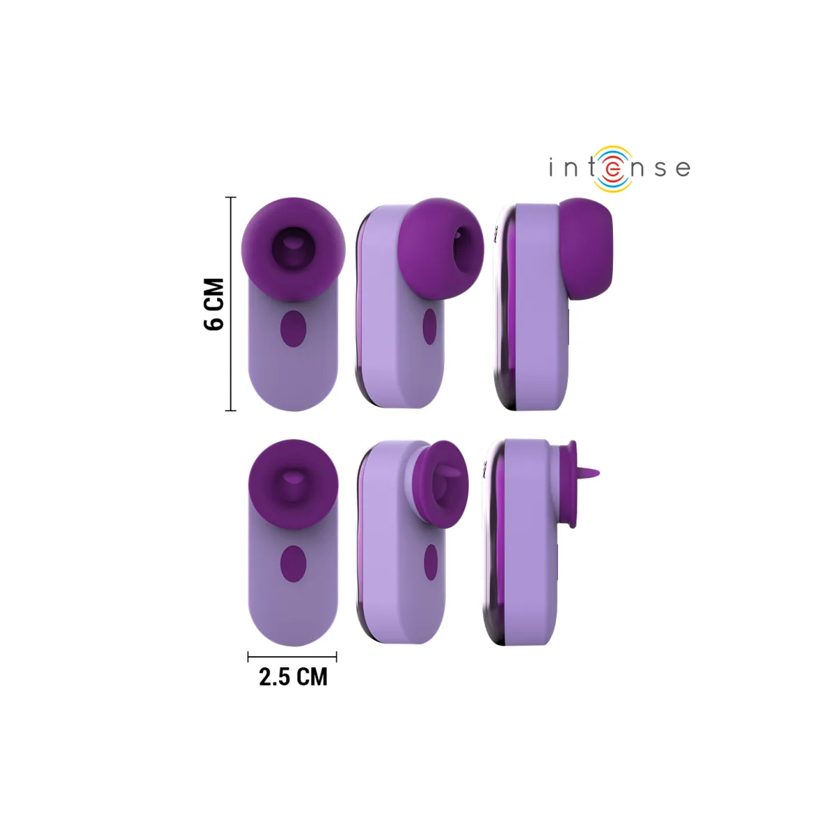 Sabrina Clit Stimulator Lila von Intense Fun | Fesselliebe.de