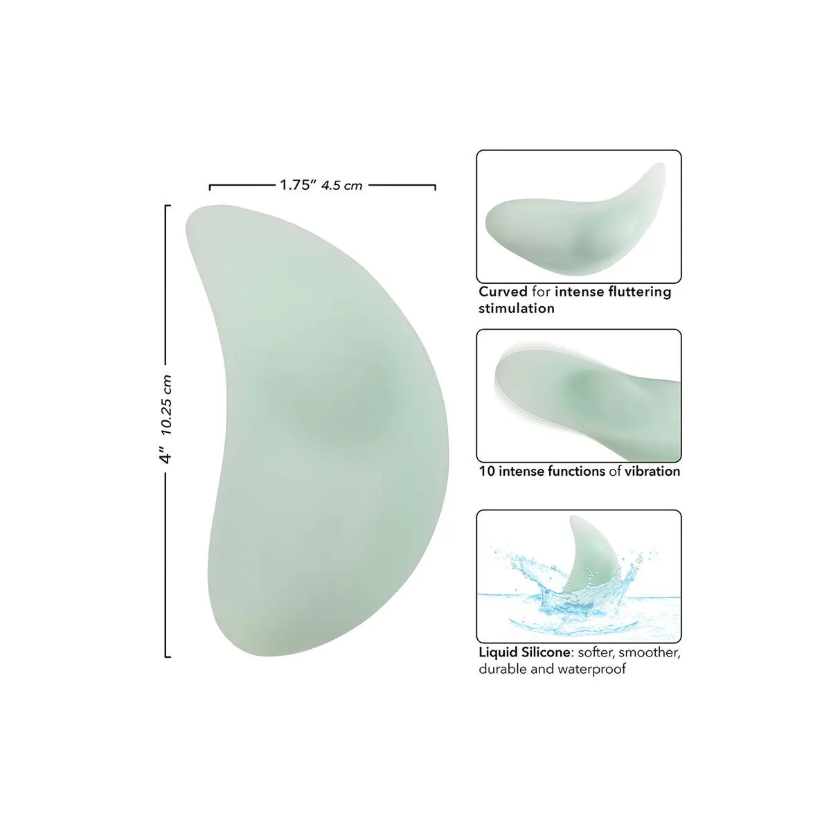 Pacifica Bali Teaser 10 Funktionen Aqua von Calexotics | Fesselliebe.de