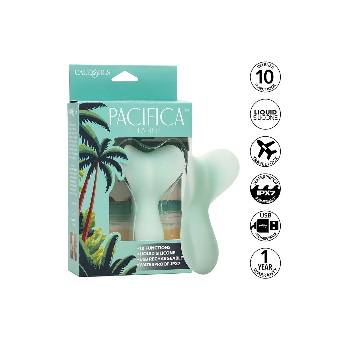 Pacifica Tahiti Teaser 10 Funktionen Aqua von Calexotics | Fesselliebe.de