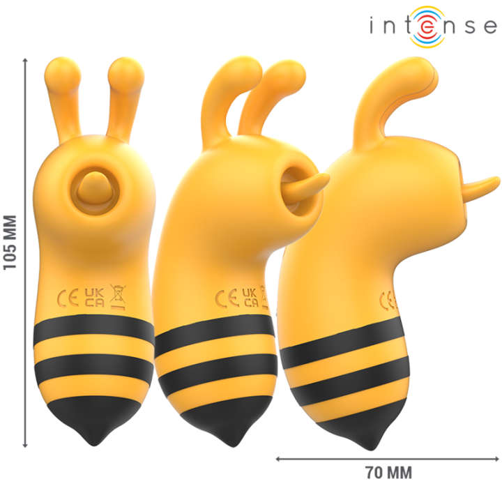 Maya Stimulator mit 360º Rotierender Zunge von Intense Fun | Fesselliebe.de