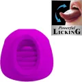 Estelle Zungen-Klitoris-Stimulator 12 Vibrationen Lila von Pretty Love