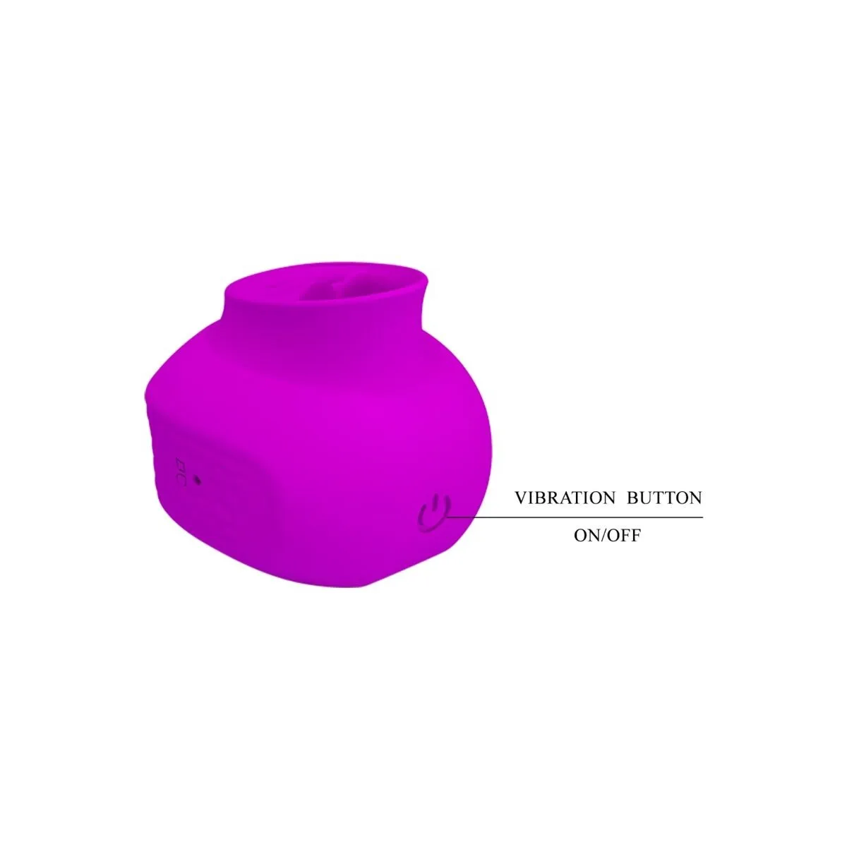 Estelle Zungen-Klitoris-Stimulator 12 Vibrationen Lila von Pretty Love | Fesselliebe.de