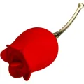 Rose Lover Rose Klitoris-Stimulator 12 Vibrationen Rot von Pretty Love