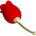 Rose Lover Rose Klitoris-Stimulator 12 Vibrationen Rot von Pretty Love
