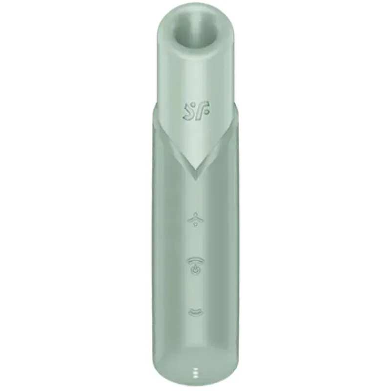 Naughty Kiss Wave Klitoris-Stimulator Aquamarin von Satisfyer Air Pulse | Fesselliebe.de