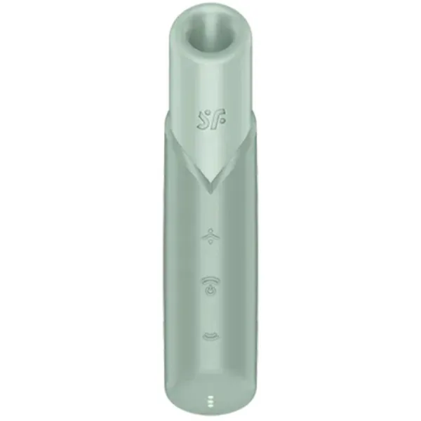 Naughty Kiss Wave Klitoris-Stimulator Aquamarin von Satisfyer Air Pulse | Fesselliebe.de