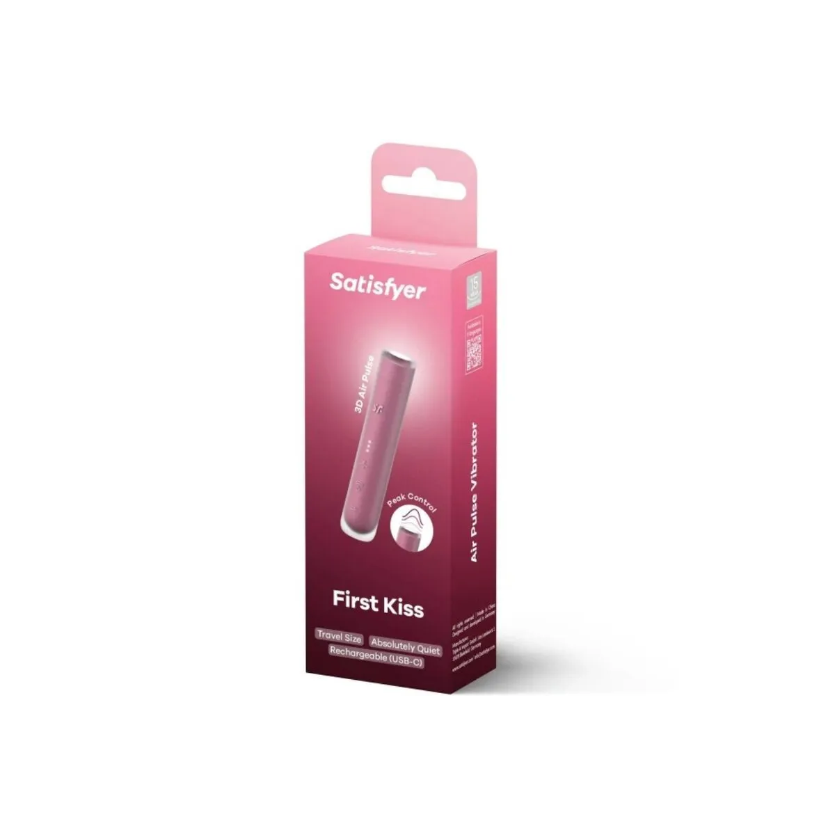 First Kiss Wave Klitoris-Stimulator Granat von Satisfyer Air Pulse | Fesselliebe.de