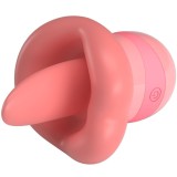Kylee Zungen-Klitoris-Stimulator 10 Vibrationen Nude Pink von Pretty Love | Fesselliebe.de