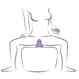 Ruby Glow Purple Sit-On Vibrator von Rocks-Off | Fesselliebe.de