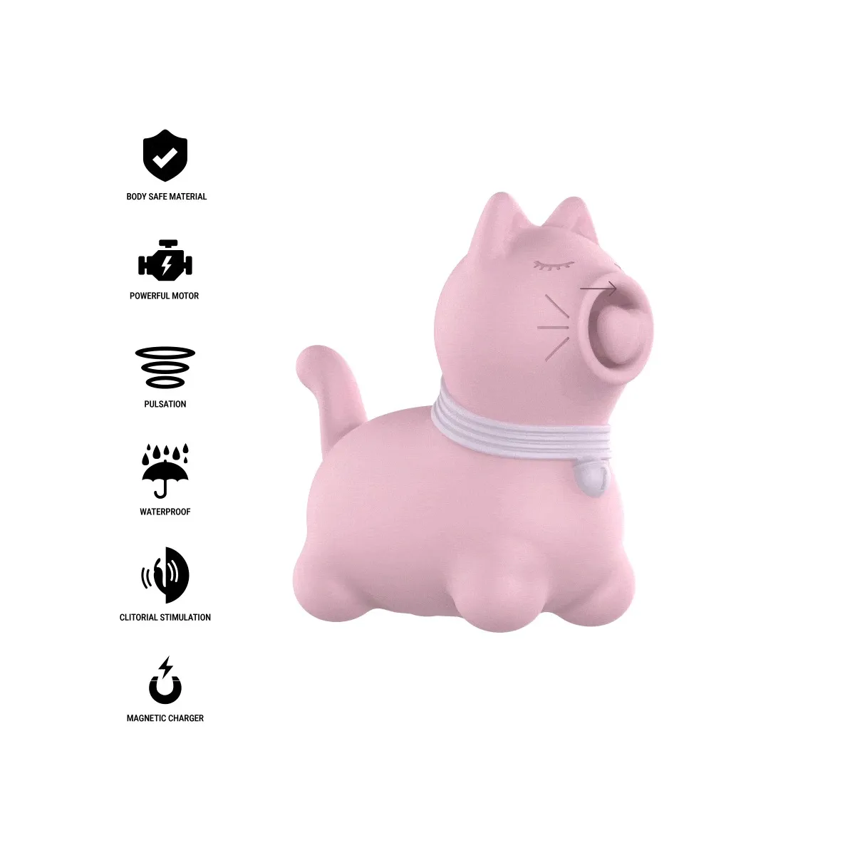 Marie Pink Pulsationseffekt Zungenstimulator von Intense Fun | Fesselliebe.de