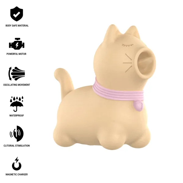 Toulouse Stimulator mit 360º Rotierender Zunge Gelb von Intense Fun | Fesselliebe.de