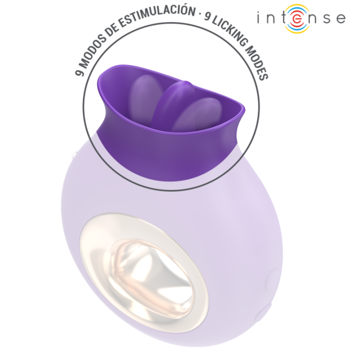 Tuli Klitorisstimulator 9 Vibrationen & 9 Oszillationen Lila von Intense Fun | Fesselliebe.de