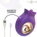 Tuli Klitorisstimulator 9 Vibrationen & 9 Oszillationen Lila von Intense Fun