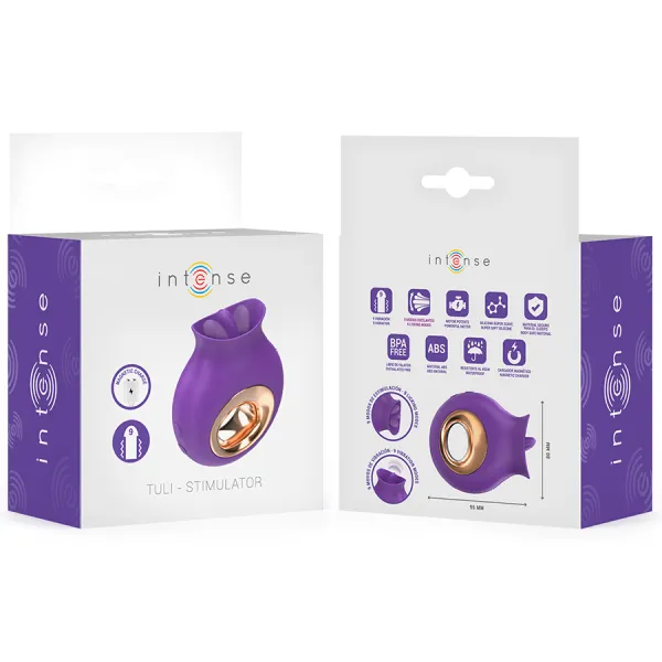 Tuli Klitorisstimulator 9 Vibrationen & 9 Oszillationen Lila von Intense Fun | Fesselliebe.de