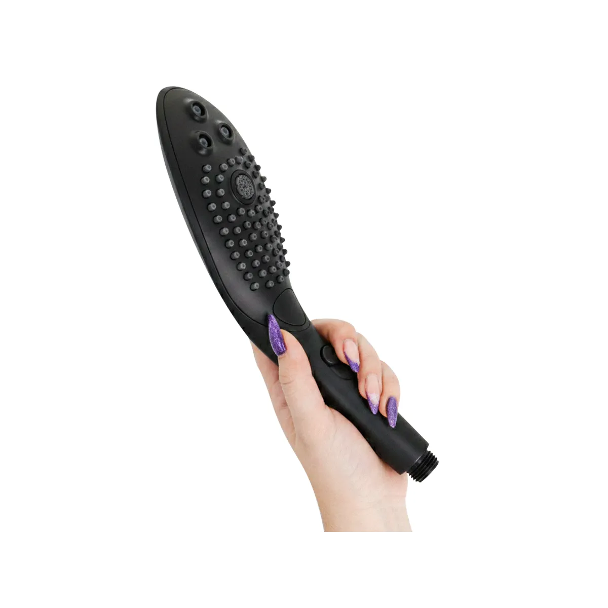 Wave Klitoralstimulierender Duschkopf Schwarz von Womanizer | Fesselliebe.de