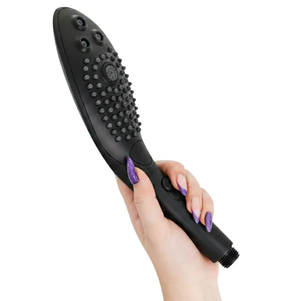 Wave Klitoralstimulierender Duschkopf Schwarz von Womanizer | Fesselliebe.de